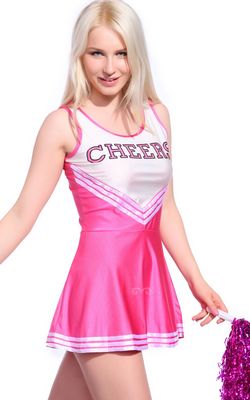 F1537-4 Ladies Cheerleading Costumes Outfit